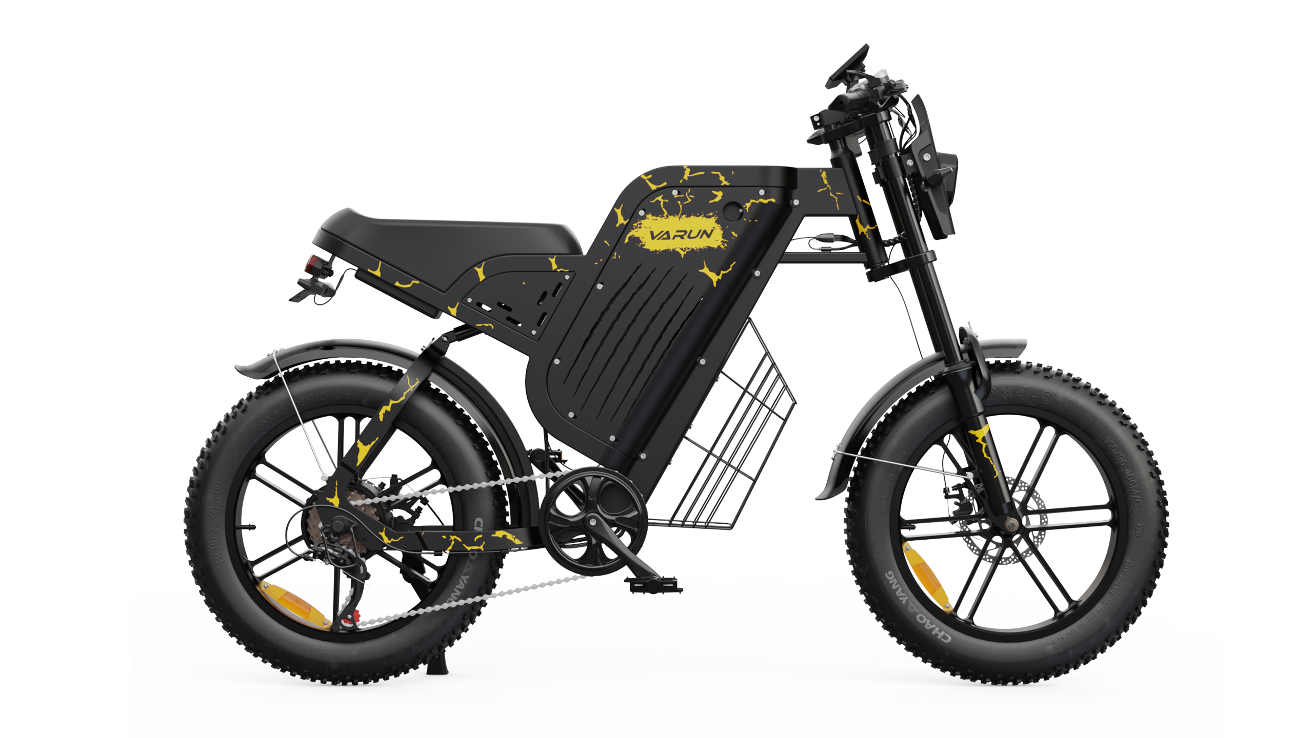 20" Fat-Tire Men's E-Bike with 48V 31.5A Battery, Up to 160 KM Range, 1000W 95Nm Motor, Full Suspension